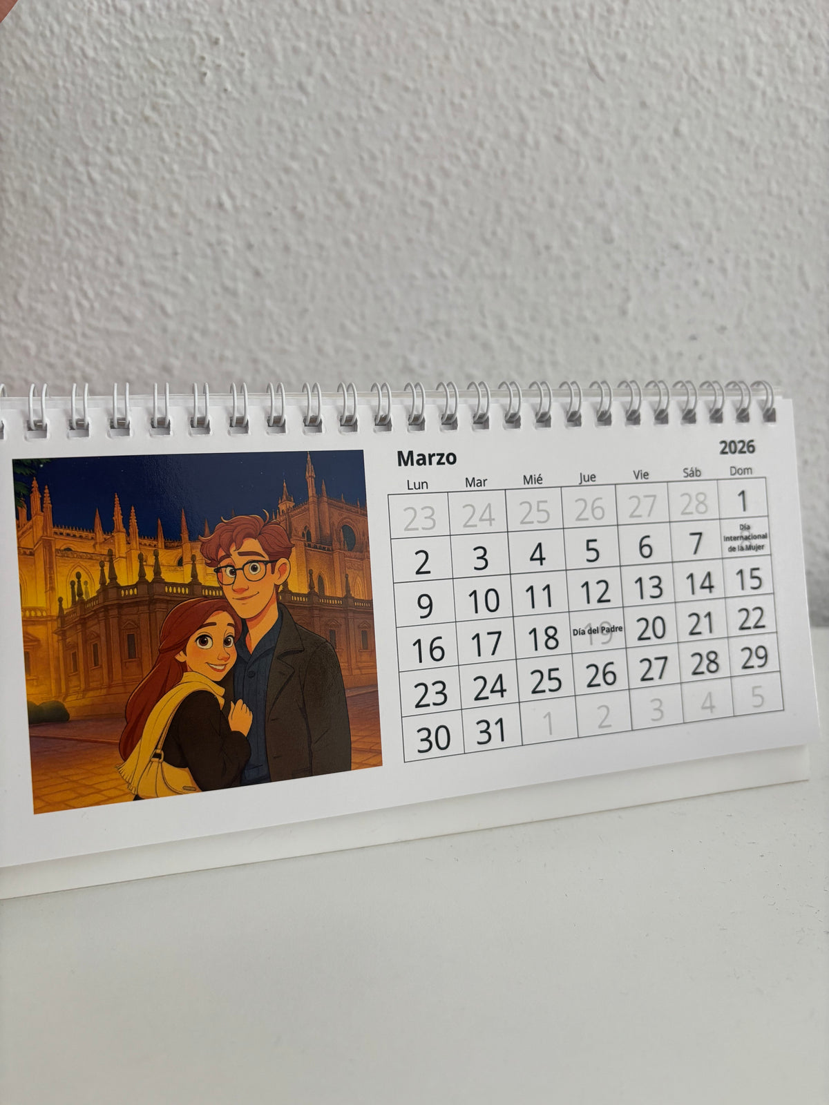 Calendario de mesa Disney