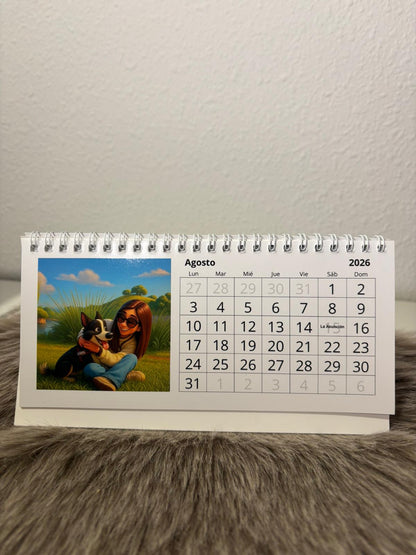 Calendario de mesa Pixar