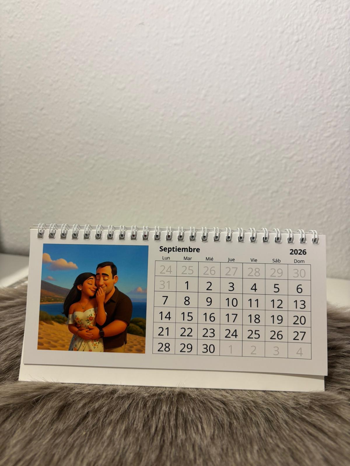 Calendario de mesa Pixar